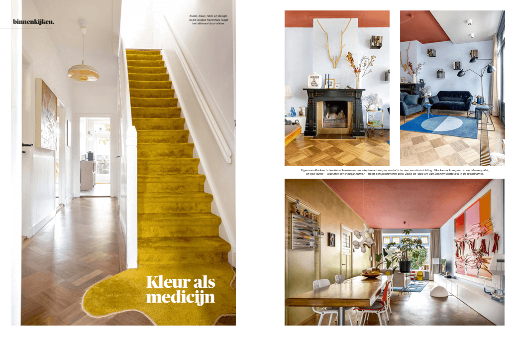 De Kleuren Apotheek | interieurontwerp studio | Mariken Bakkers | Publicatie De Morgen