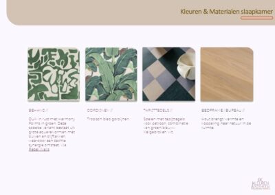 De Kleuren Apotheek | interieurontwerp studio | Mariken Bakkers | Materialenplan