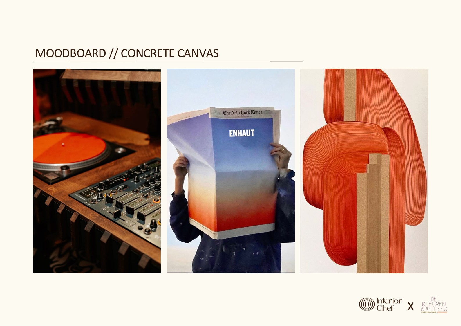 De Kleuren Apotheek | interieurontwerp studio | Mariken Bakkers | Moodboard